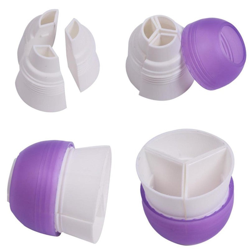 3-Color Icing Piping Bag Nozzle Converter