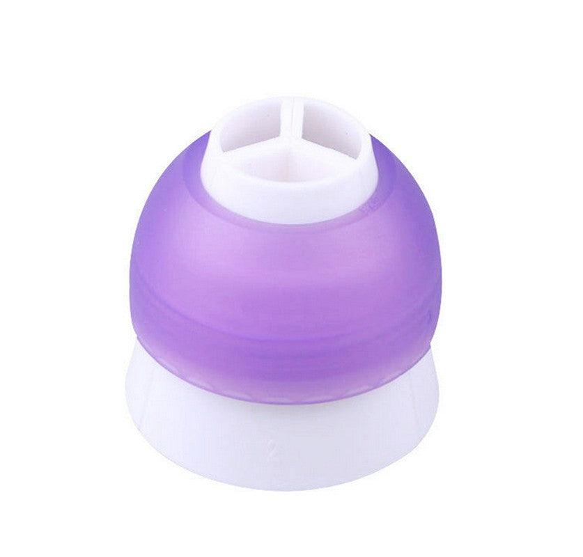 3-Color Icing Piping Bag Nozzle Converter