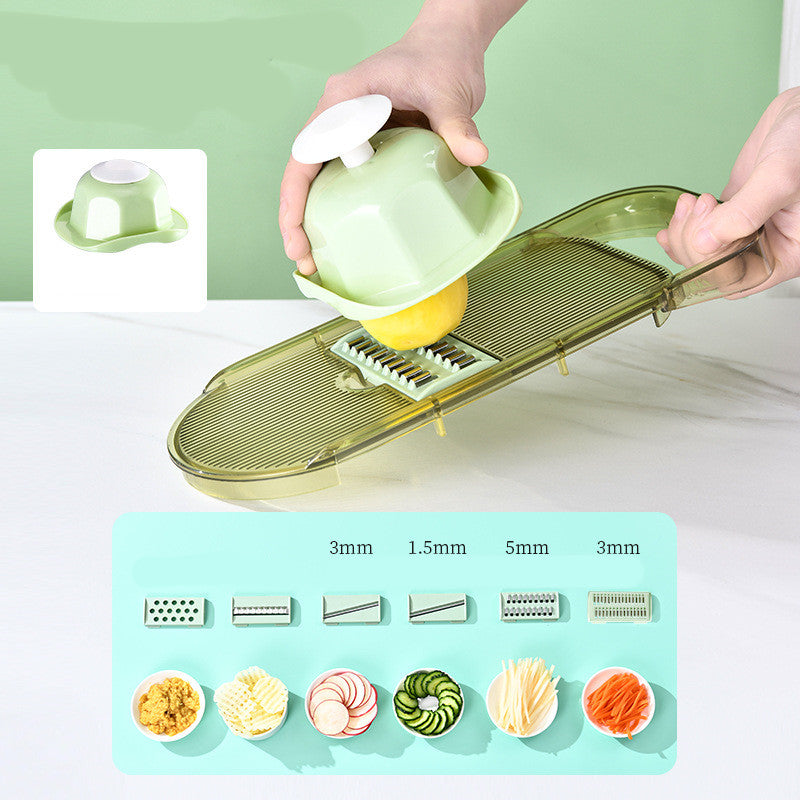 Multi-Blade Vegetable Chopper & Slicer