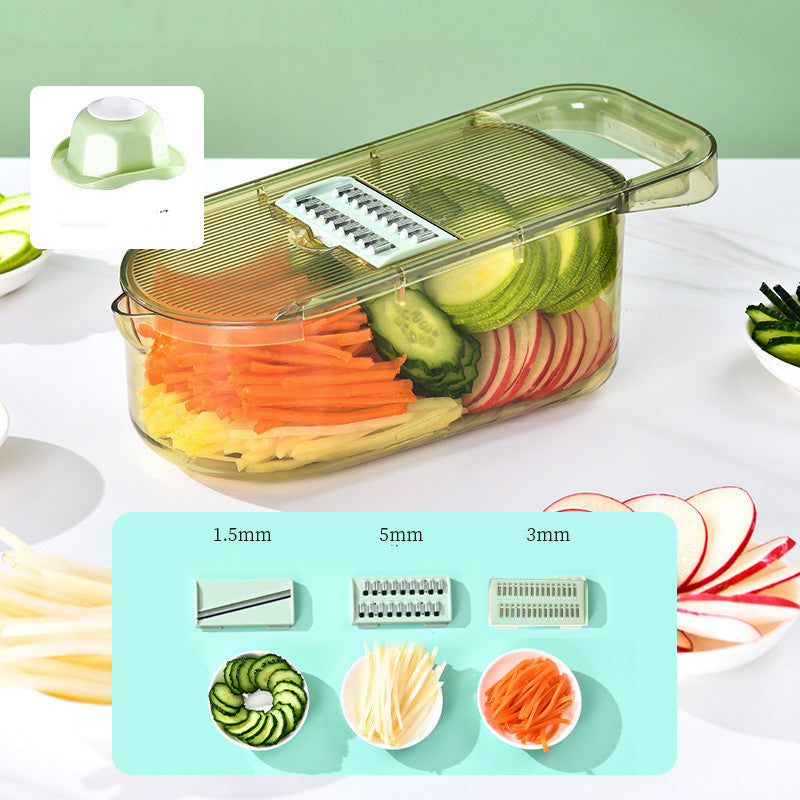 Multi-Blade Vegetable Chopper & Slicer