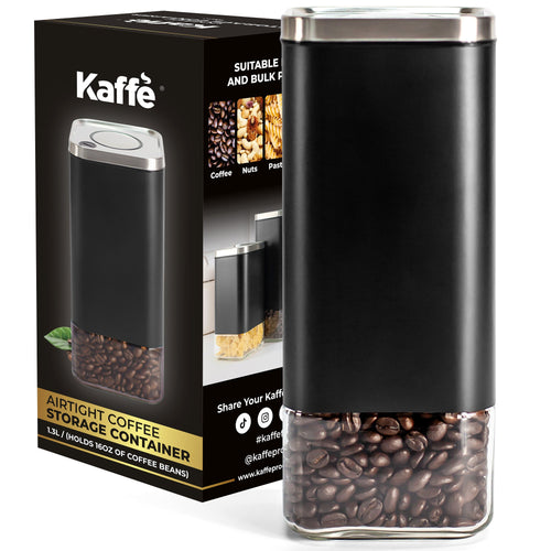 16 oz Square Glass Food Storage Canister