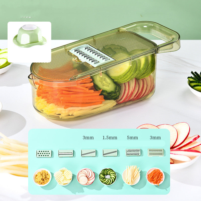 Multi-Blade Vegetable Chopper & Slicer
