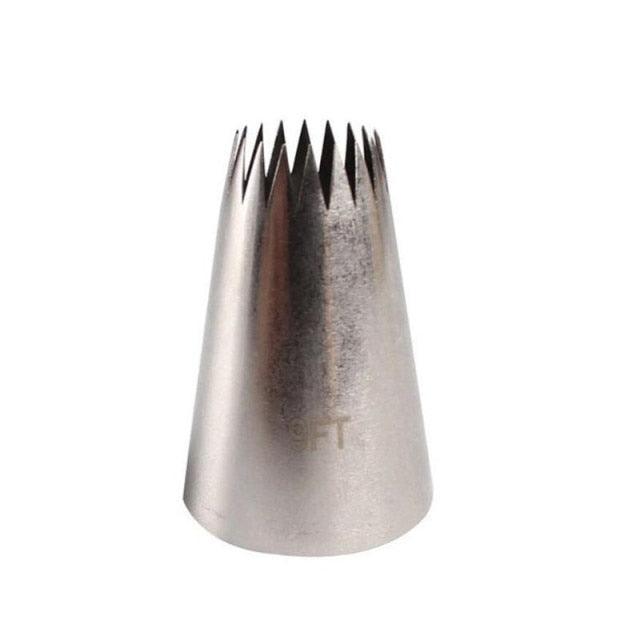 Extra-Large Stainless Steel Cake Decorating Piping Tips